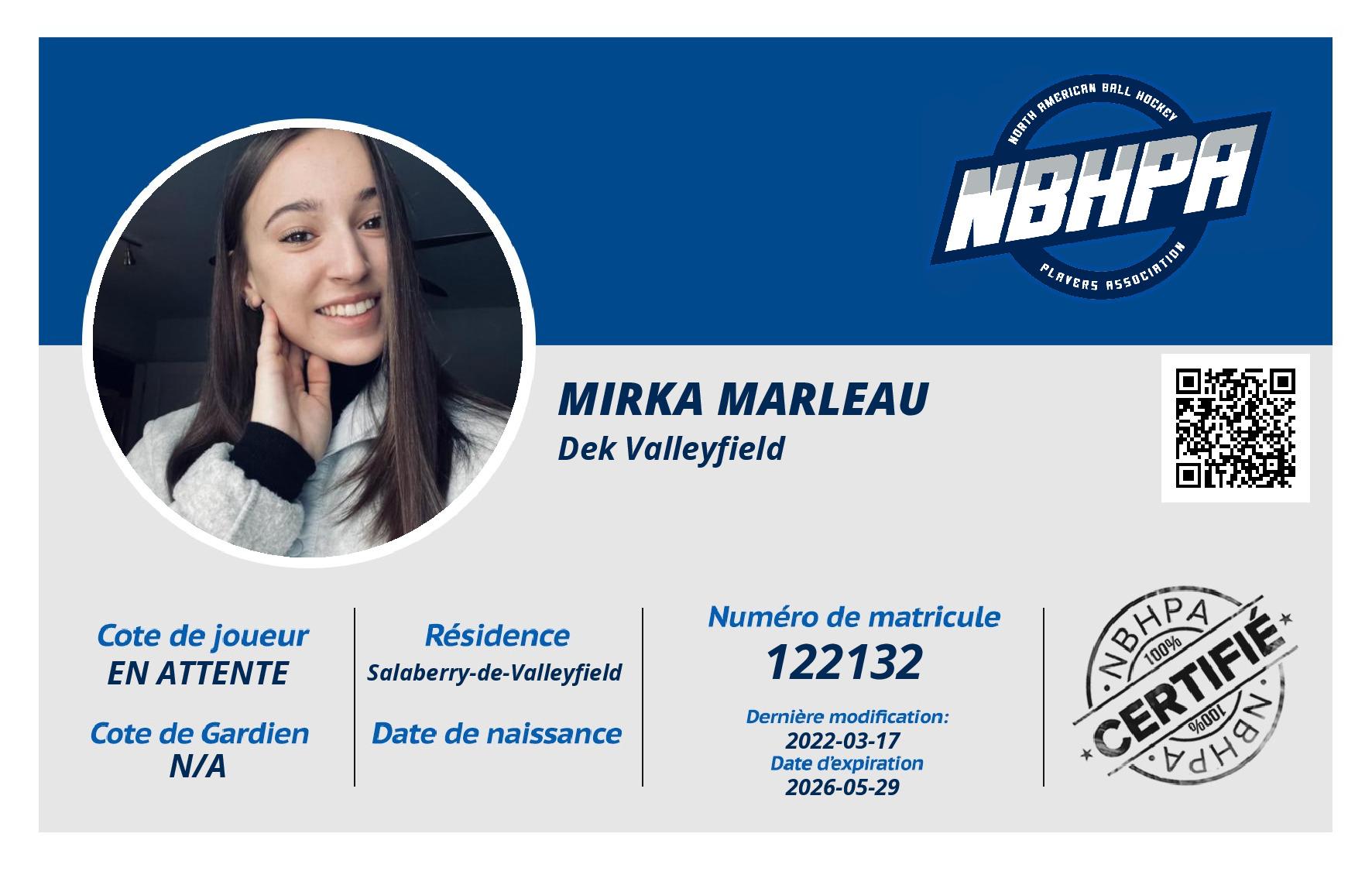 Mirka Marleau