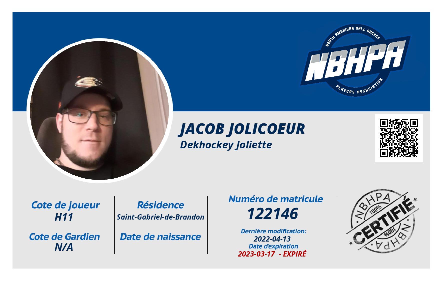 Jacob Jolicoeur