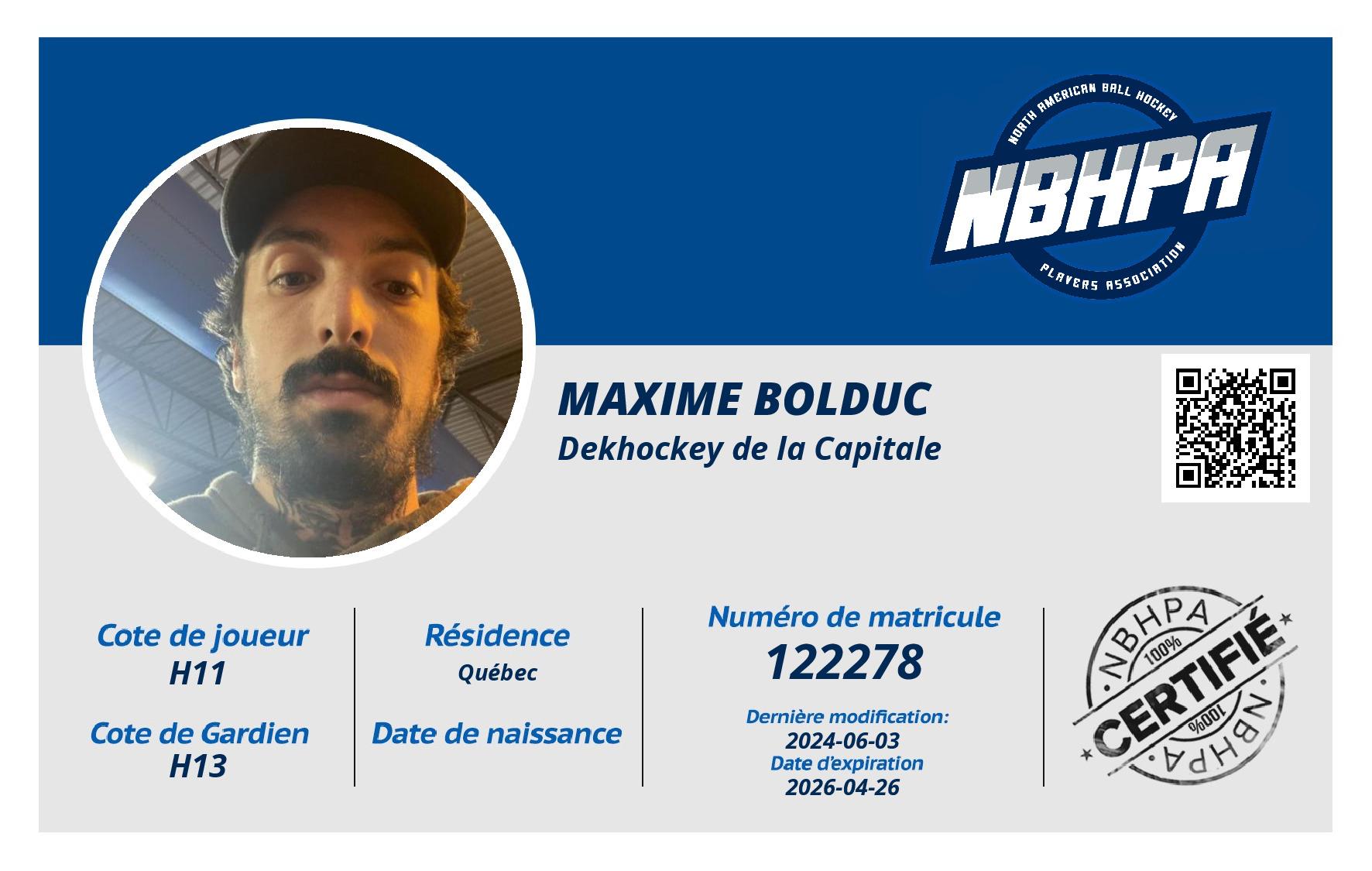 Maxime Bolduc