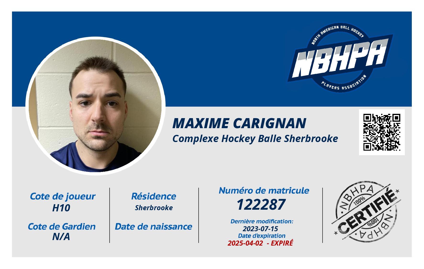 Maxime Carignan
