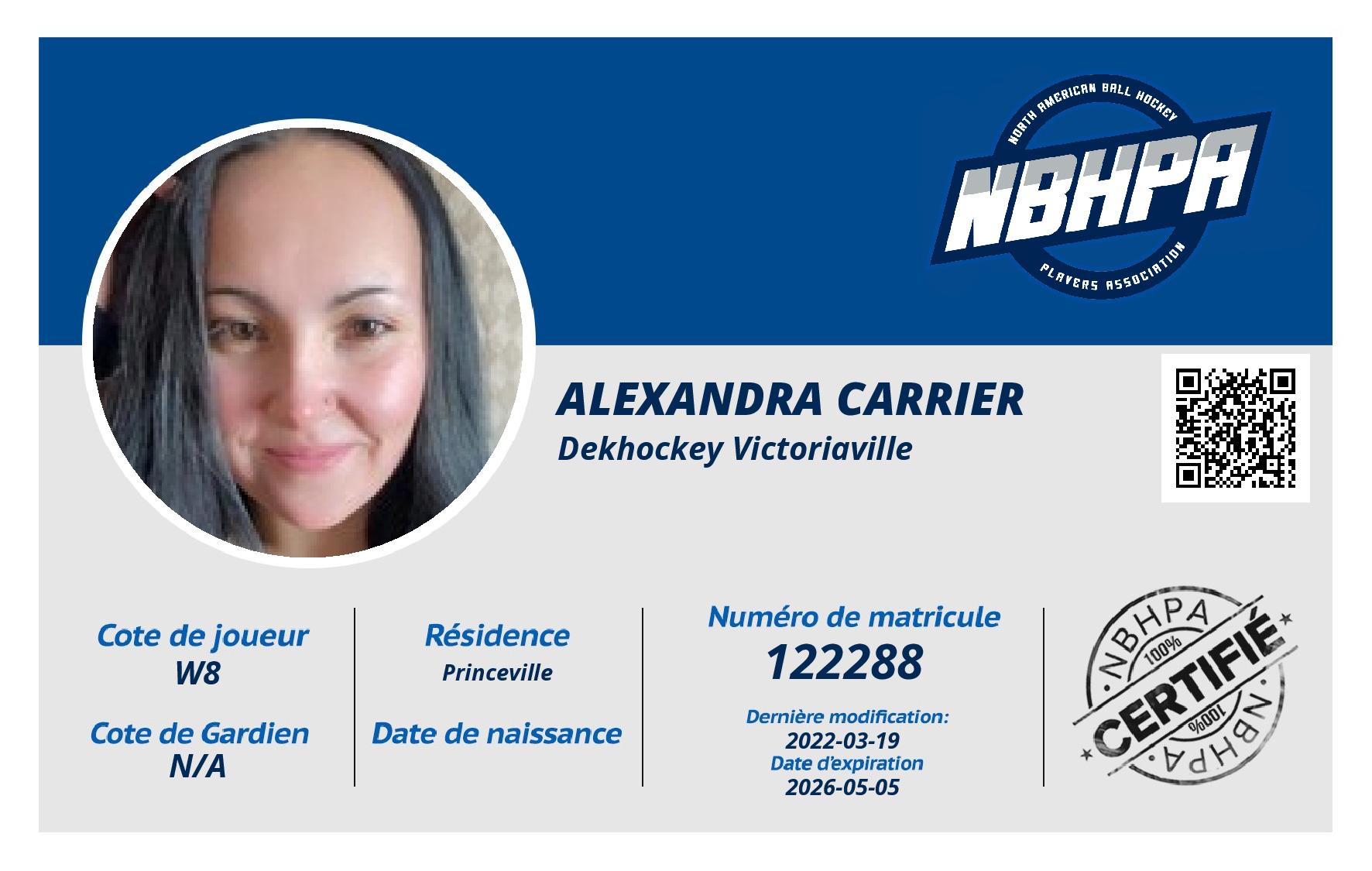 Alexandra Carrier