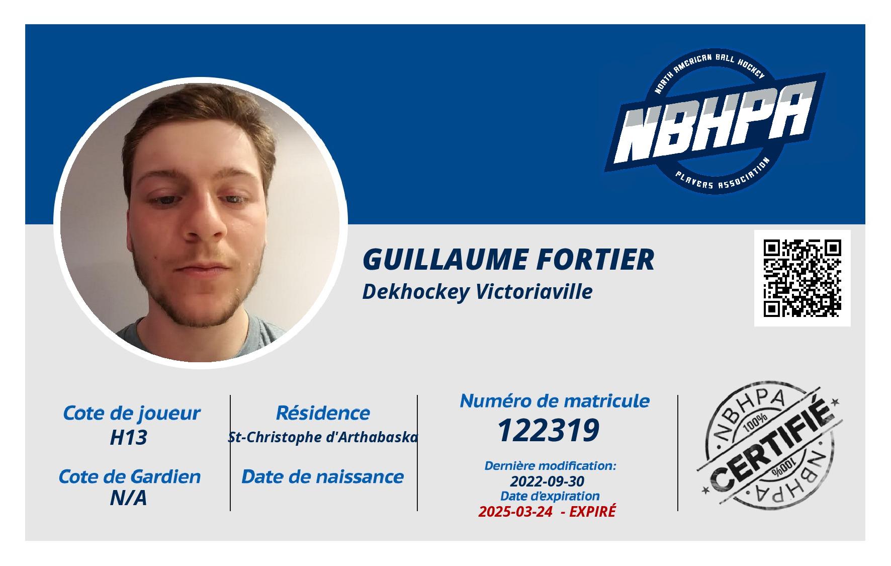 Guillaume Fortier