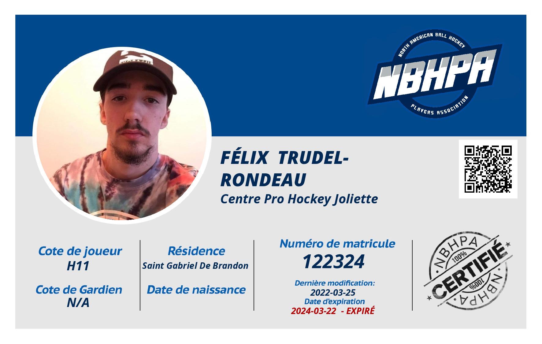 Félix  Trudel-rondeau