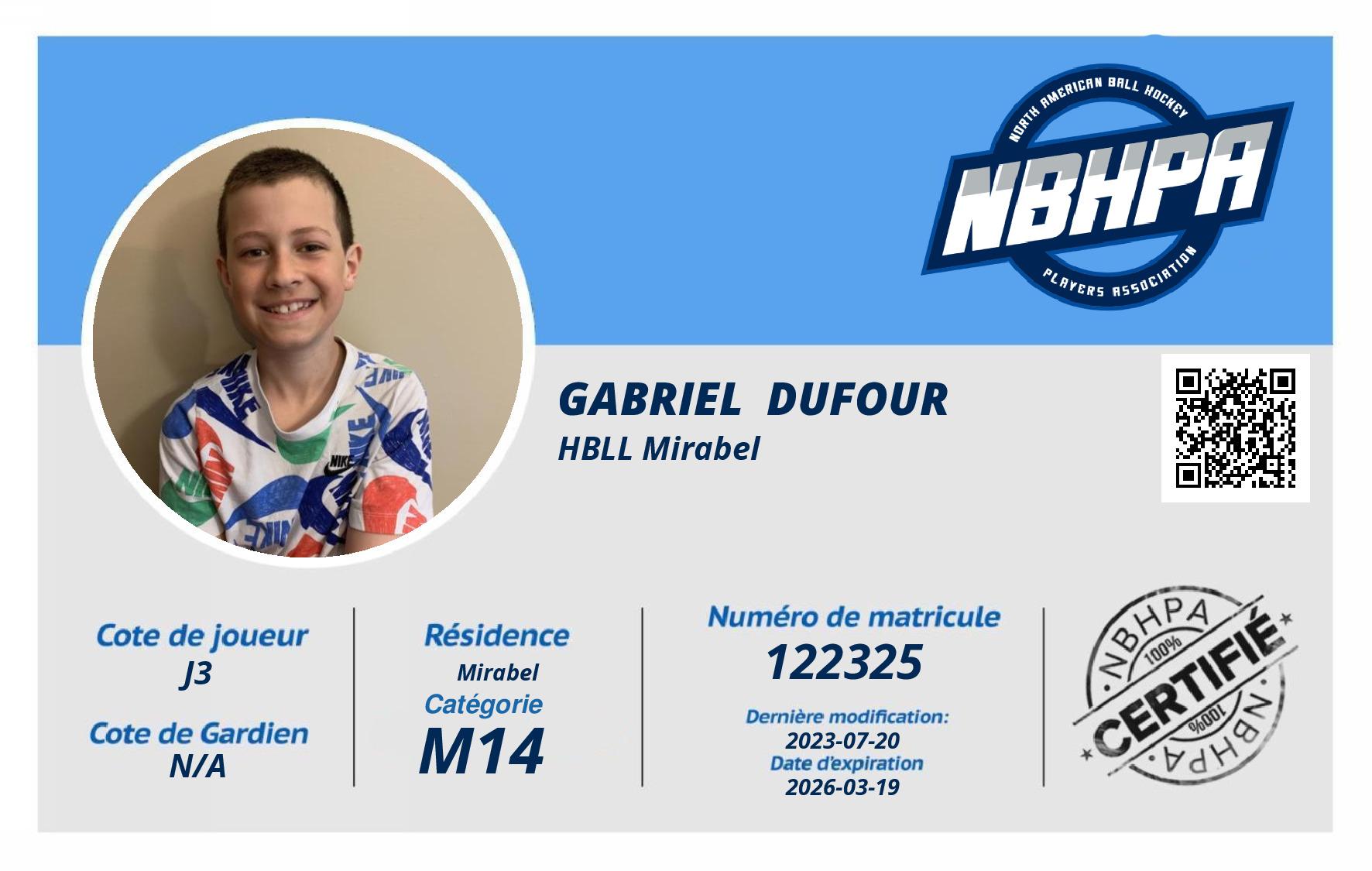 Gabriel  Dufour