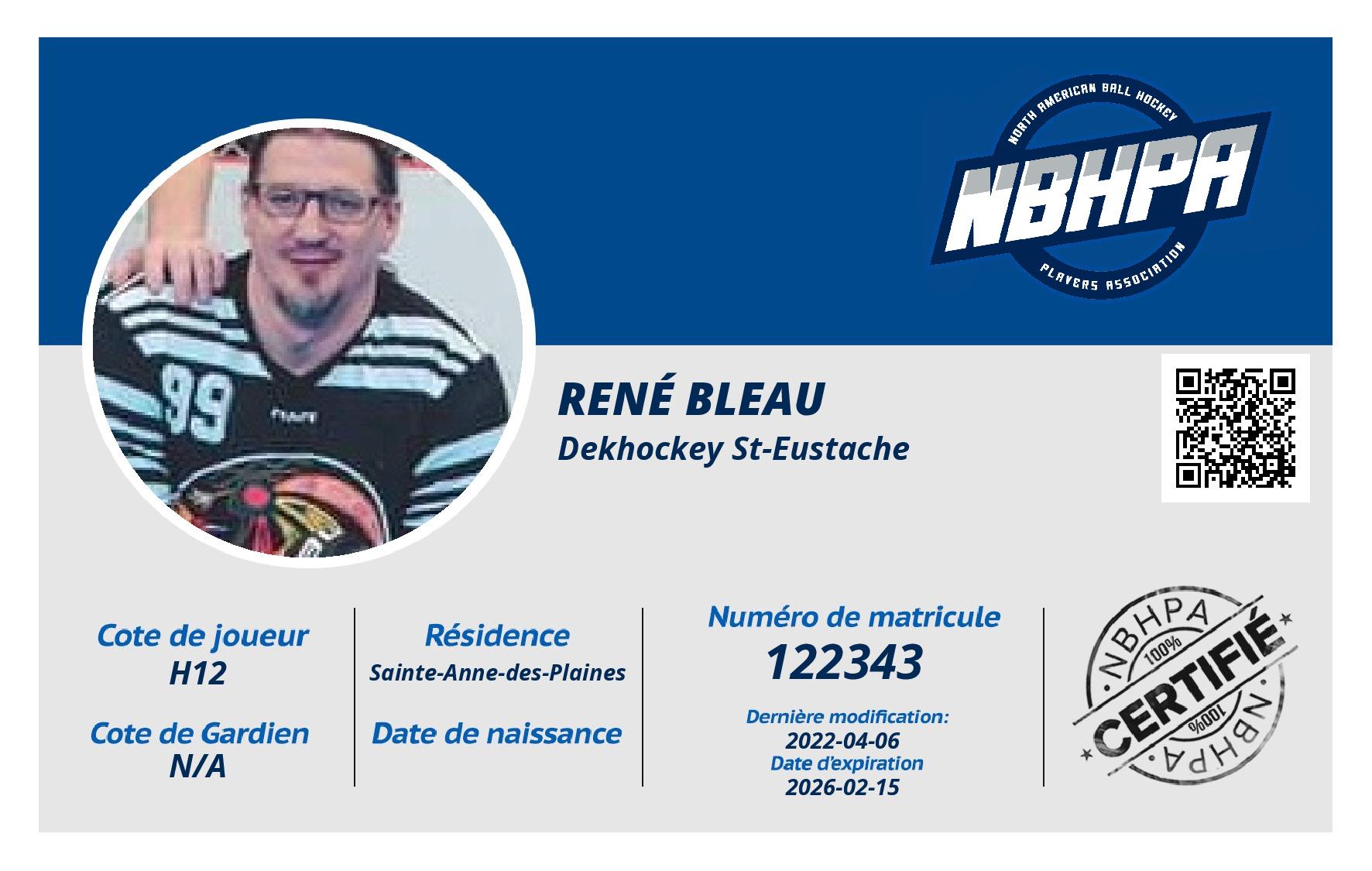 René Bleau