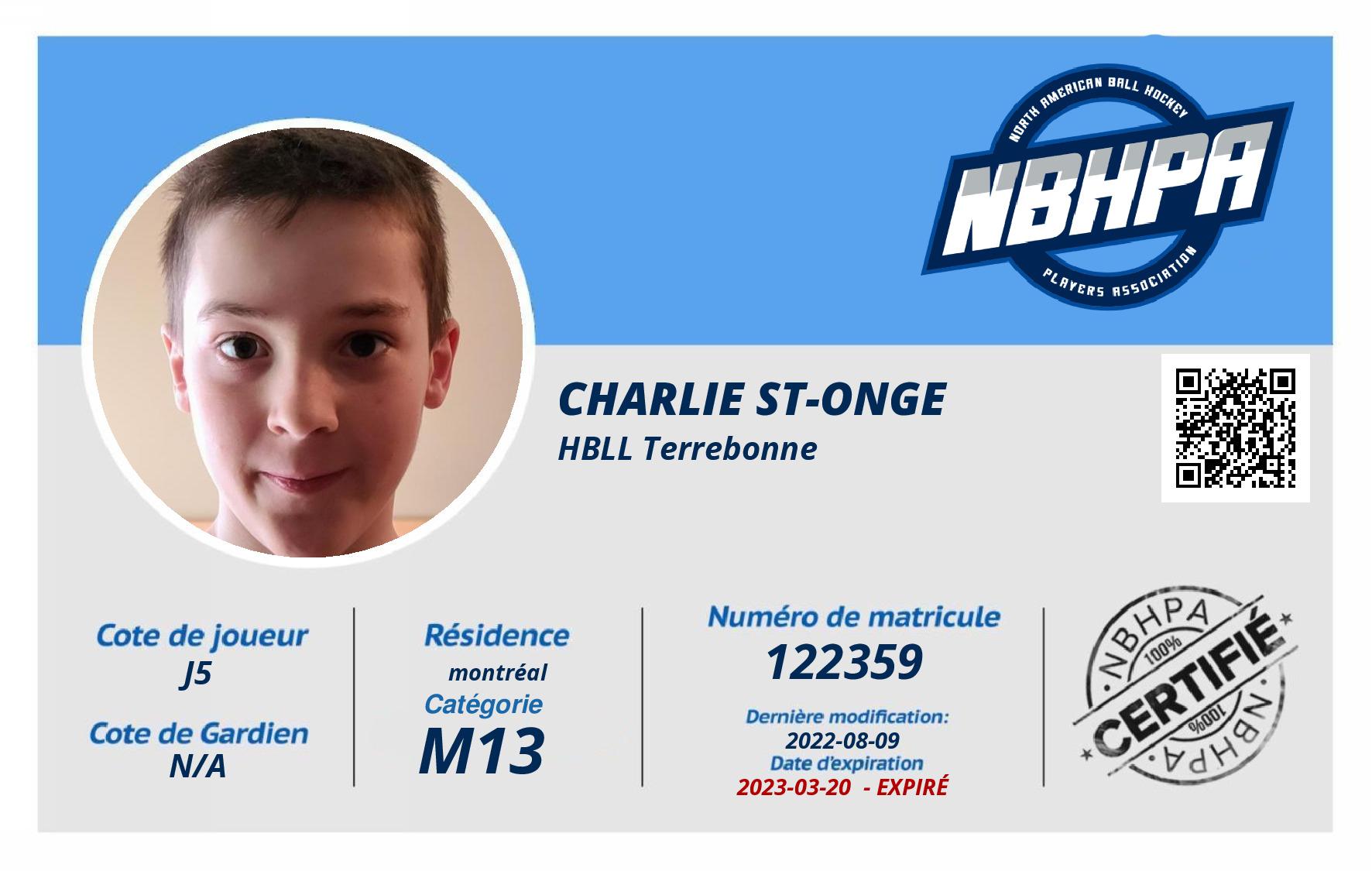 Charlie St-Onge