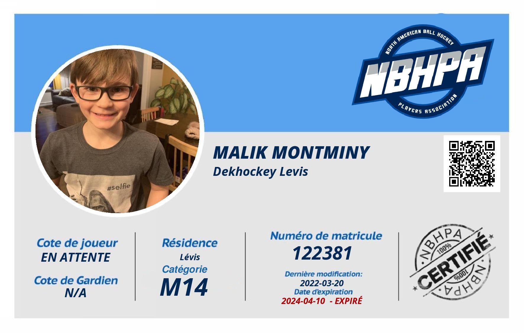 Malik Montminy