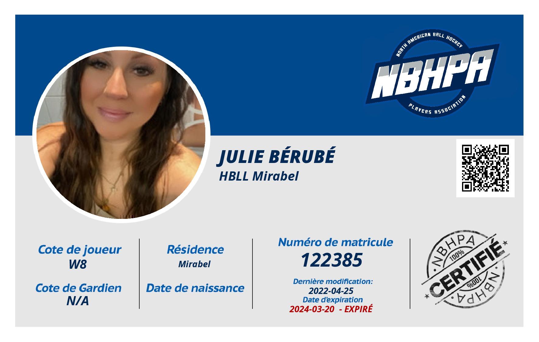 Julie Bérubé 