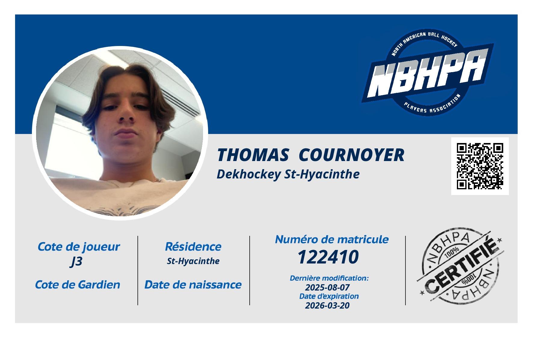 Thomas  Cournoyer 