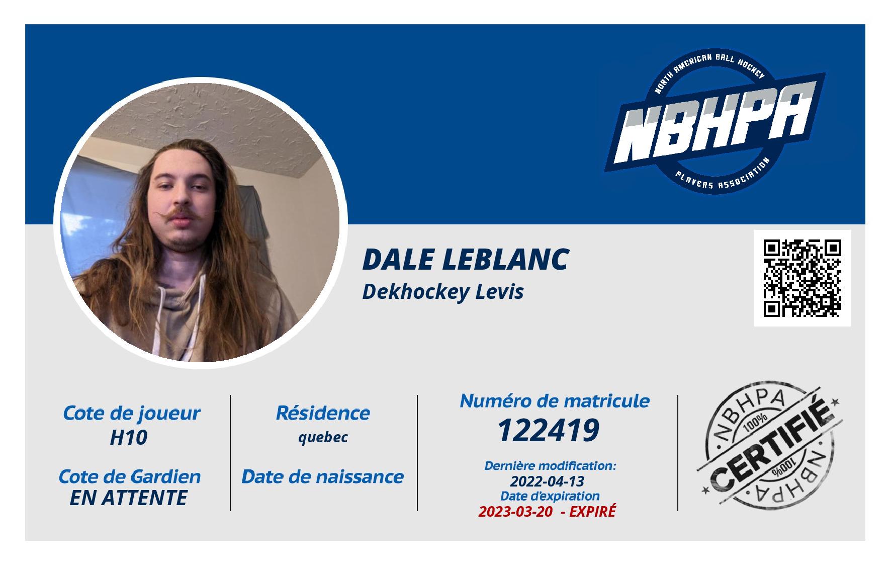 Dale Leblanc