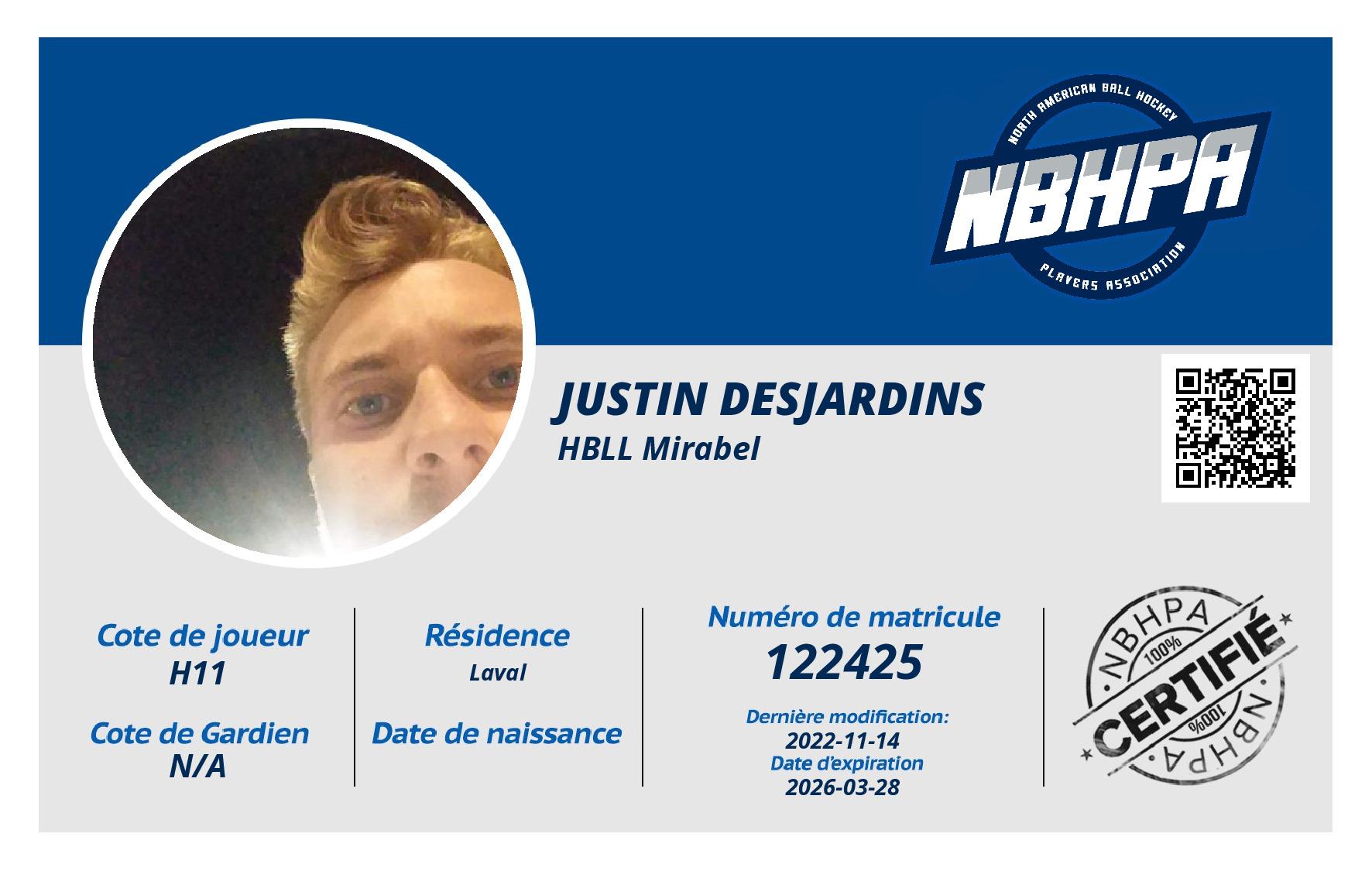 Justin Desjardins