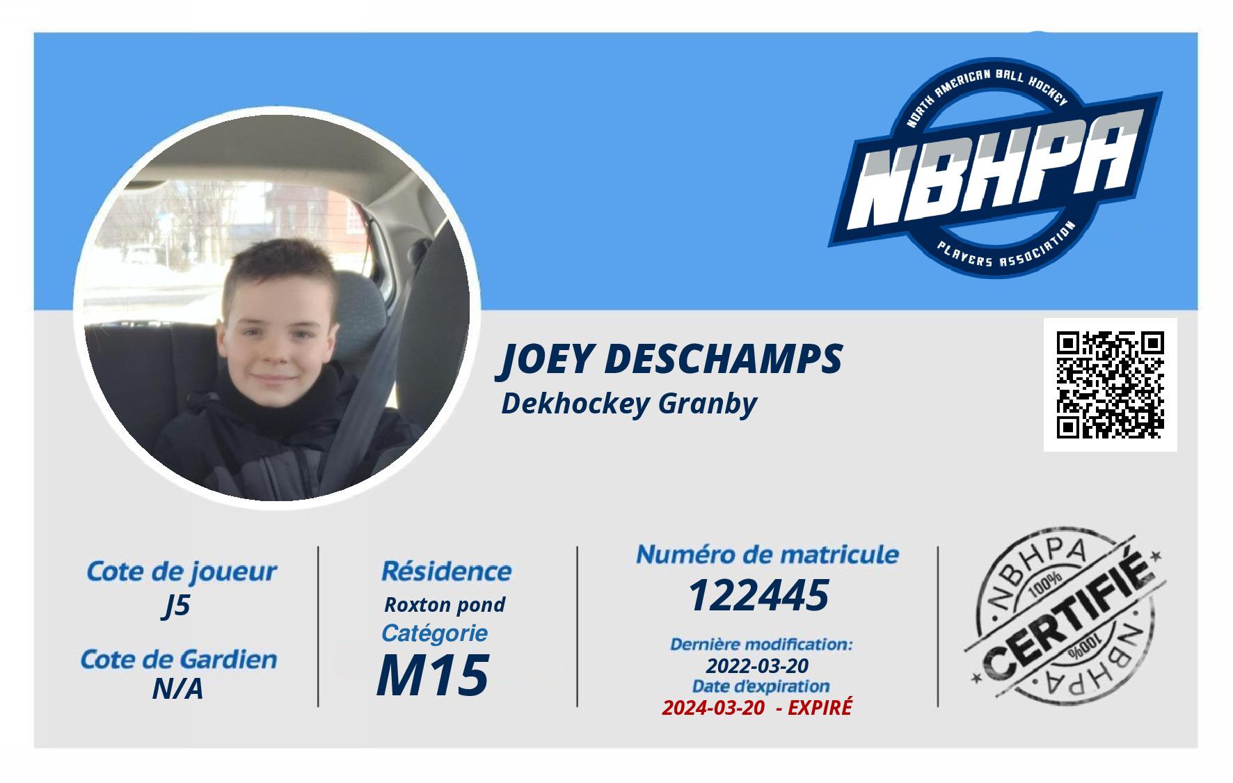 Joey Deschamps 
