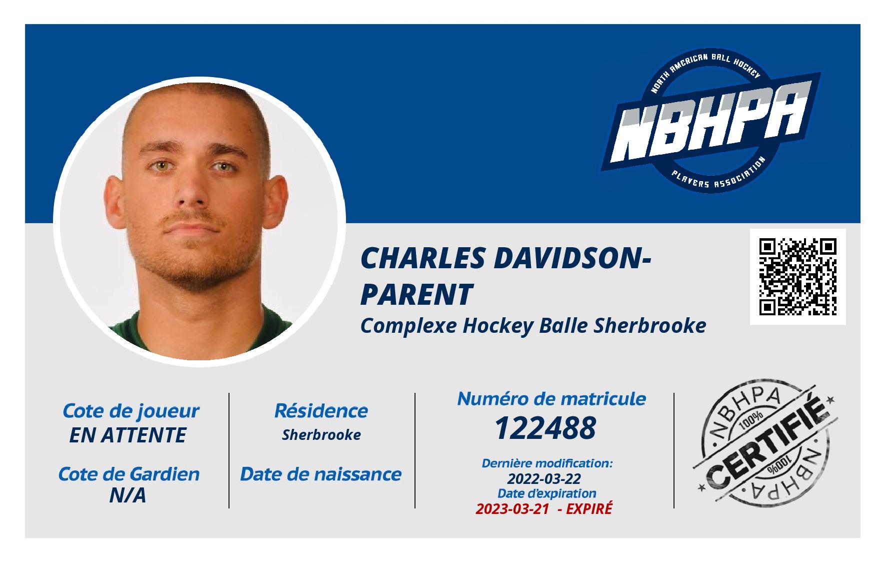 Charles Davidson-Parent