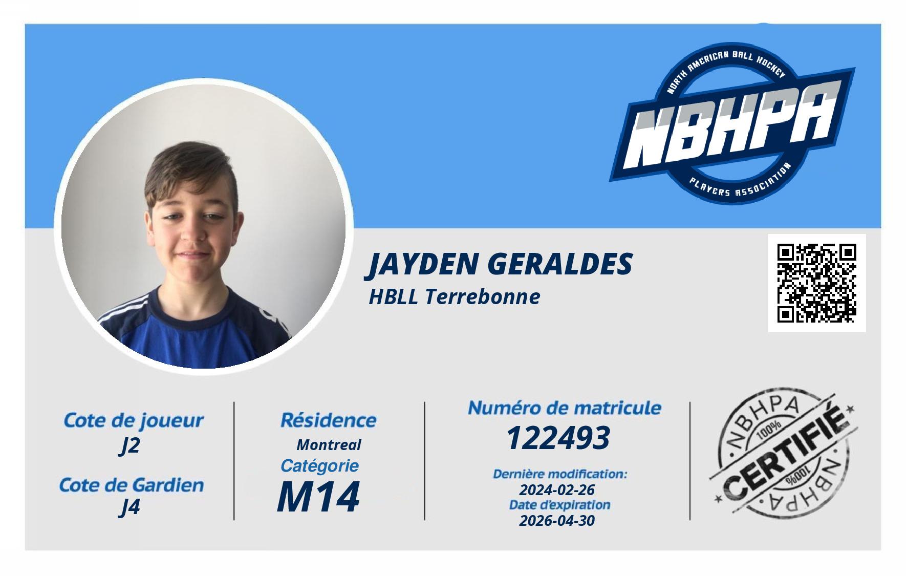 Jayden Geraldes