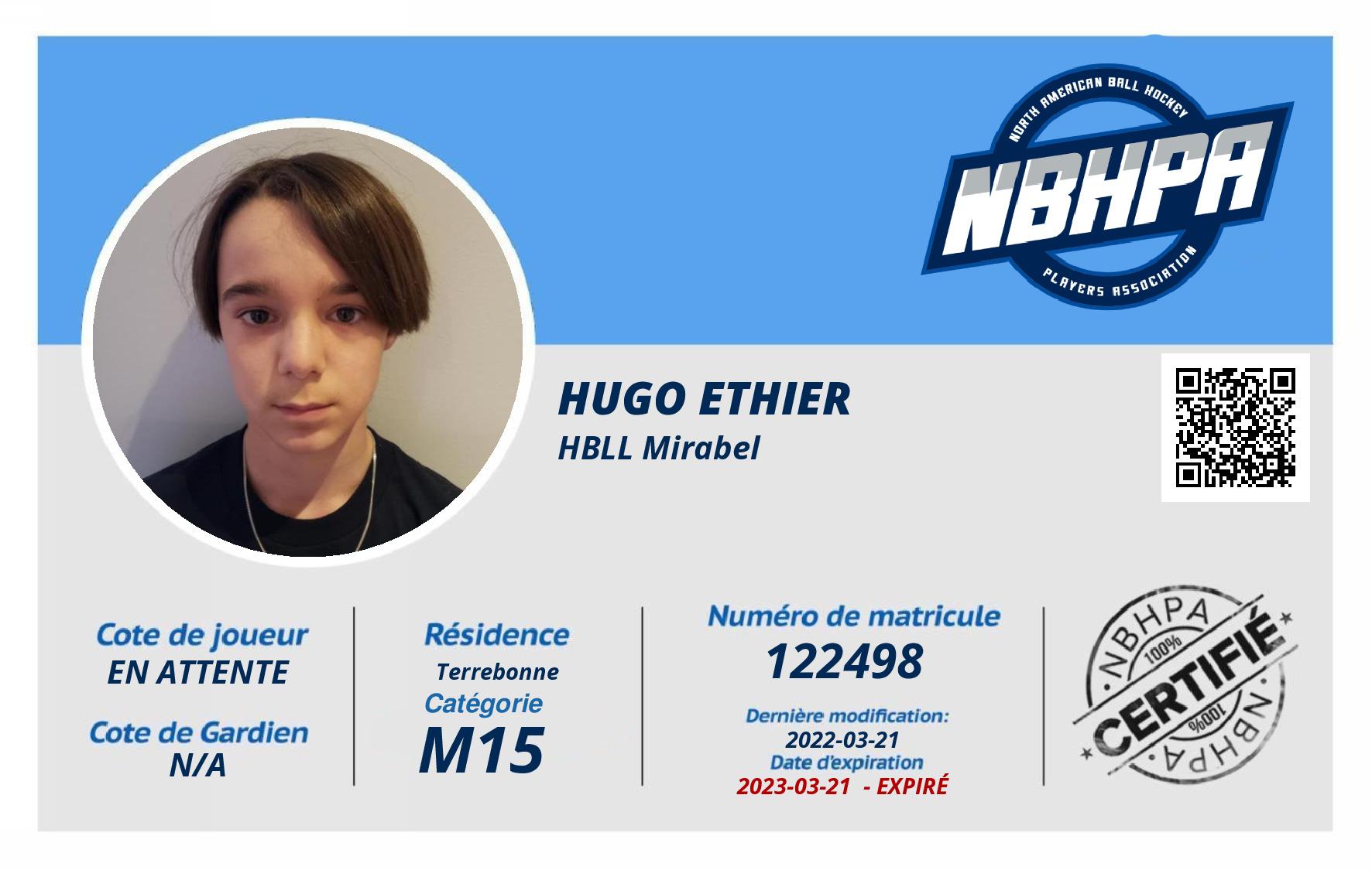 Hugo Ethier