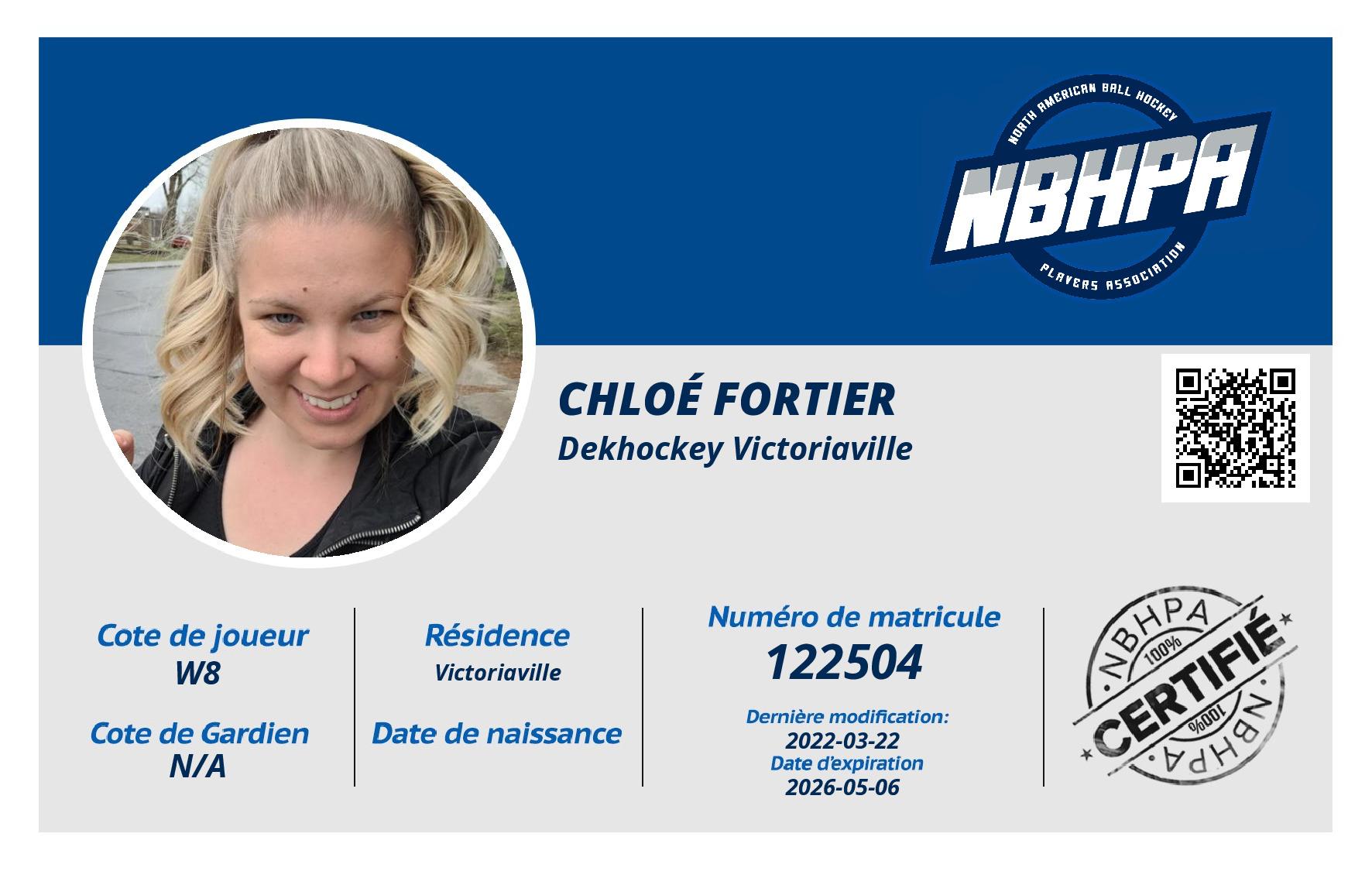 Chloé Fortier