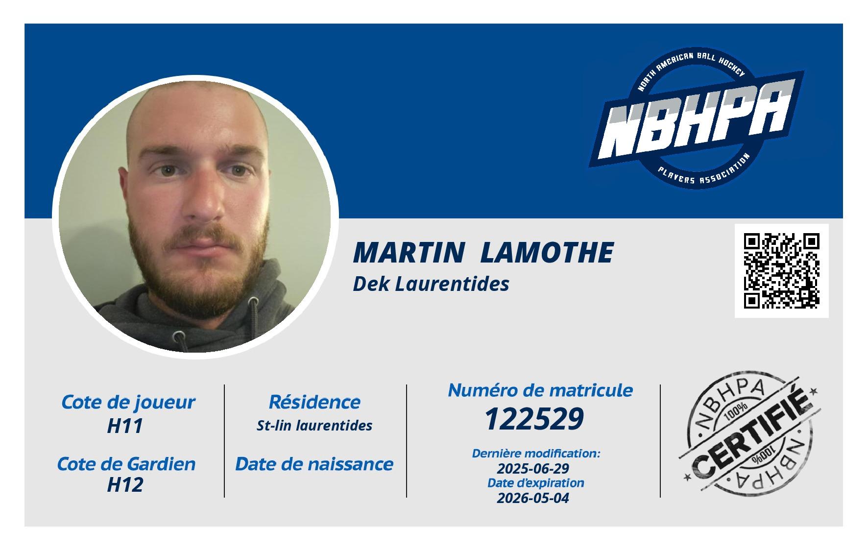 Martin  Lamothe 