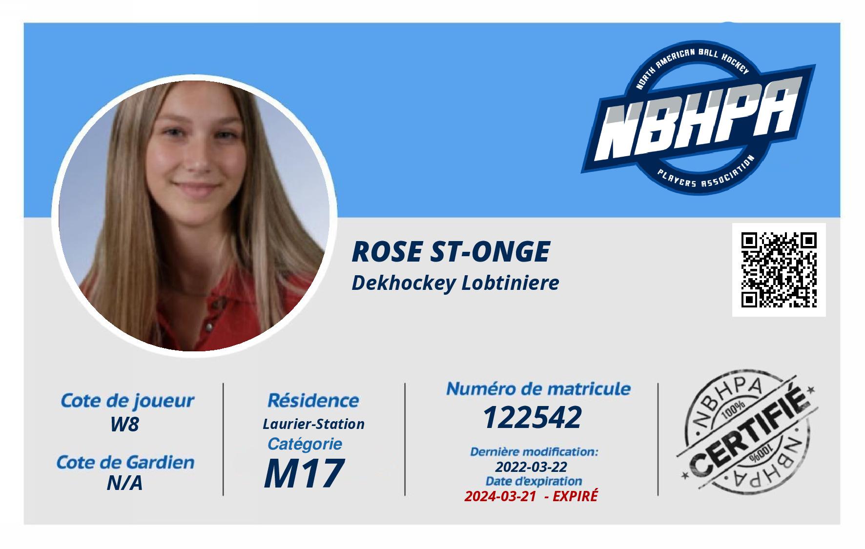 Rose St-Onge