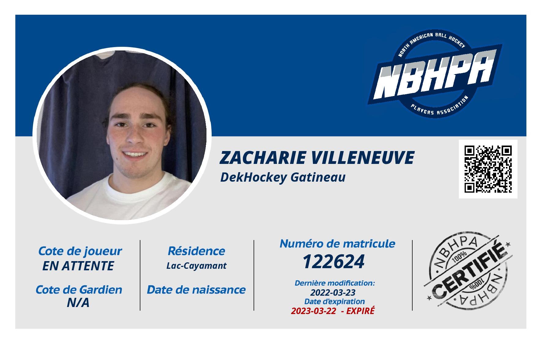 Zacharie Villeneuve
