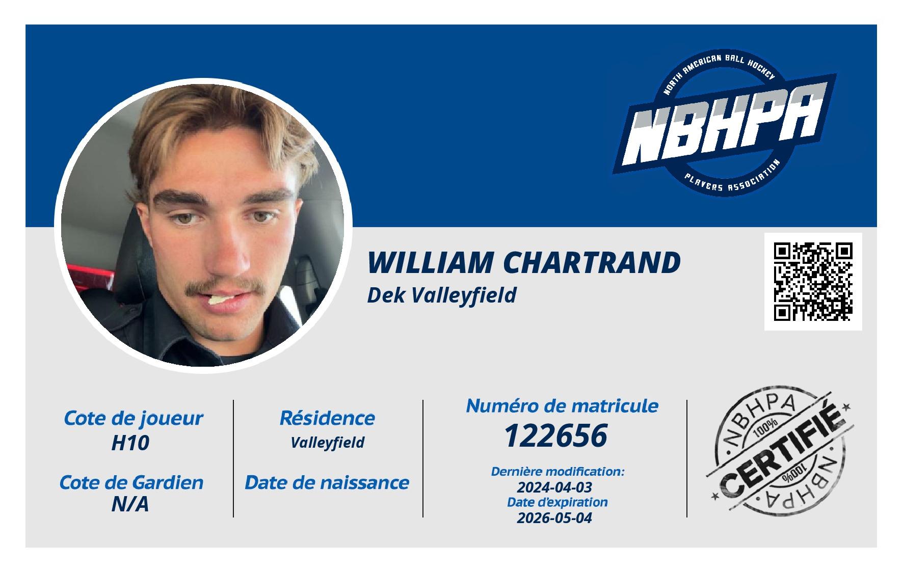 William Chartrand