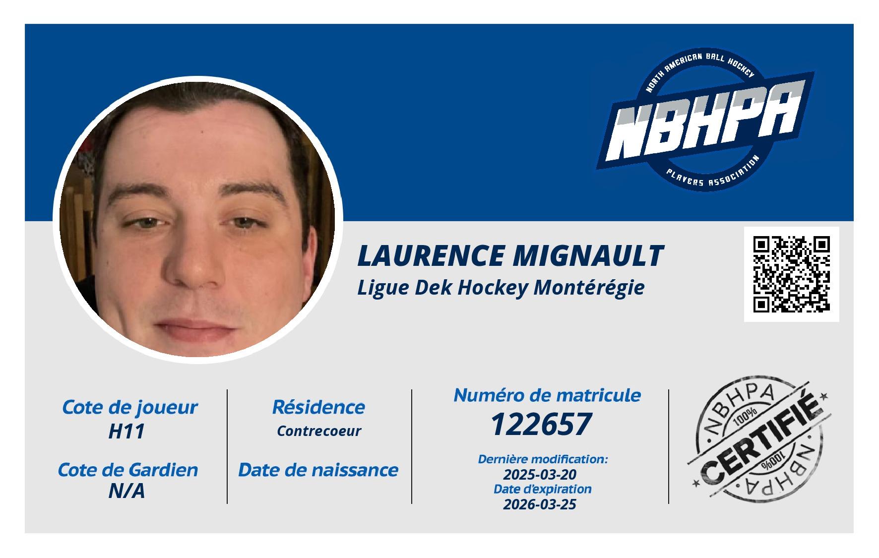 Laurence Mignault