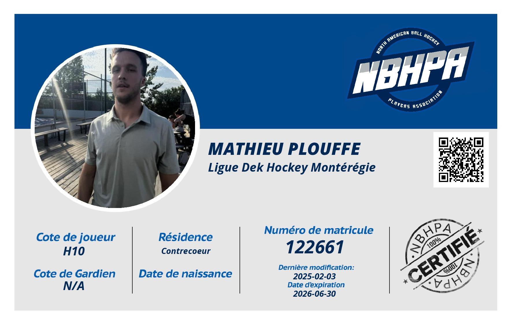 Mathieu Plouffe