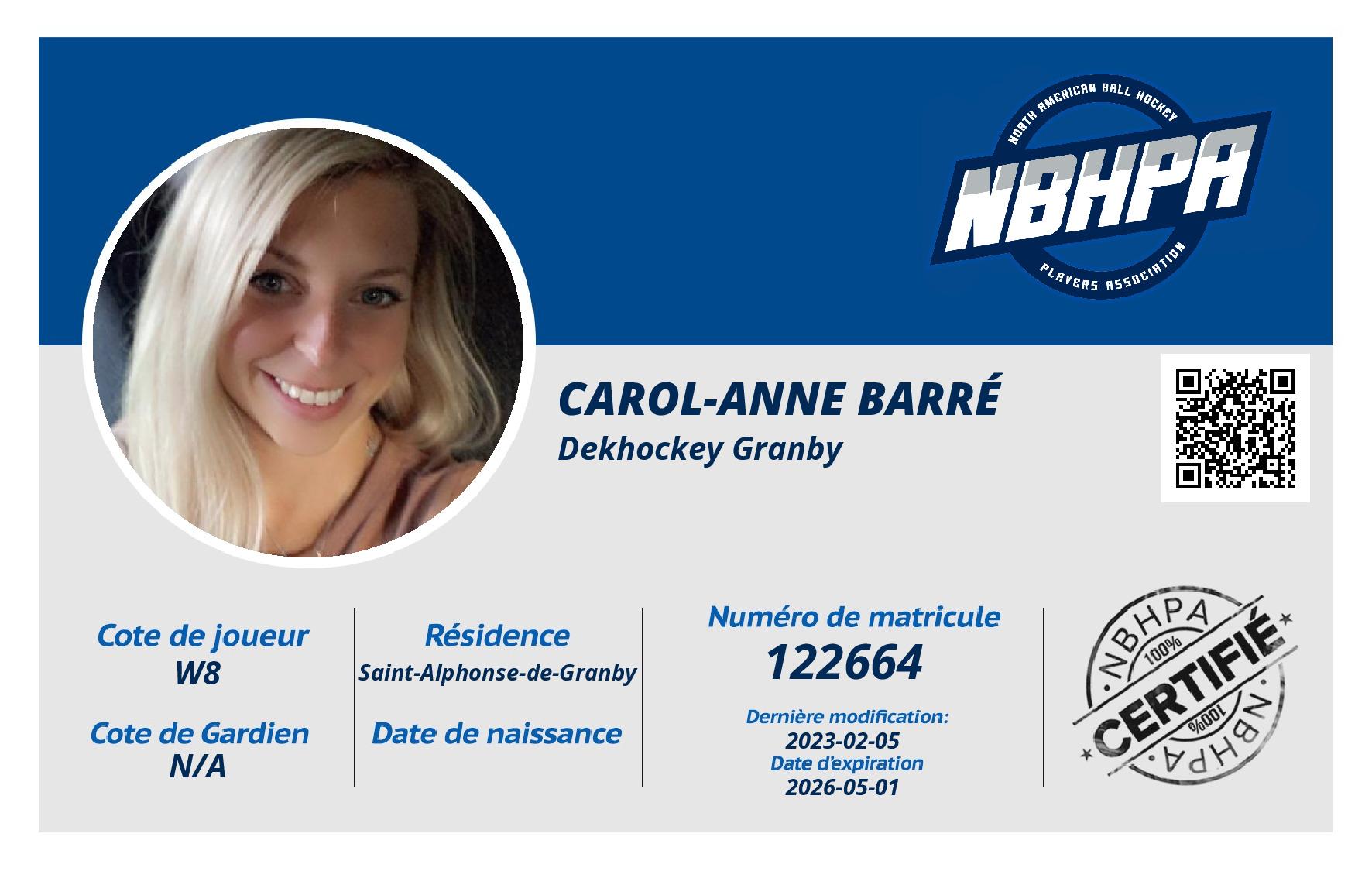Carol-Anne Barré