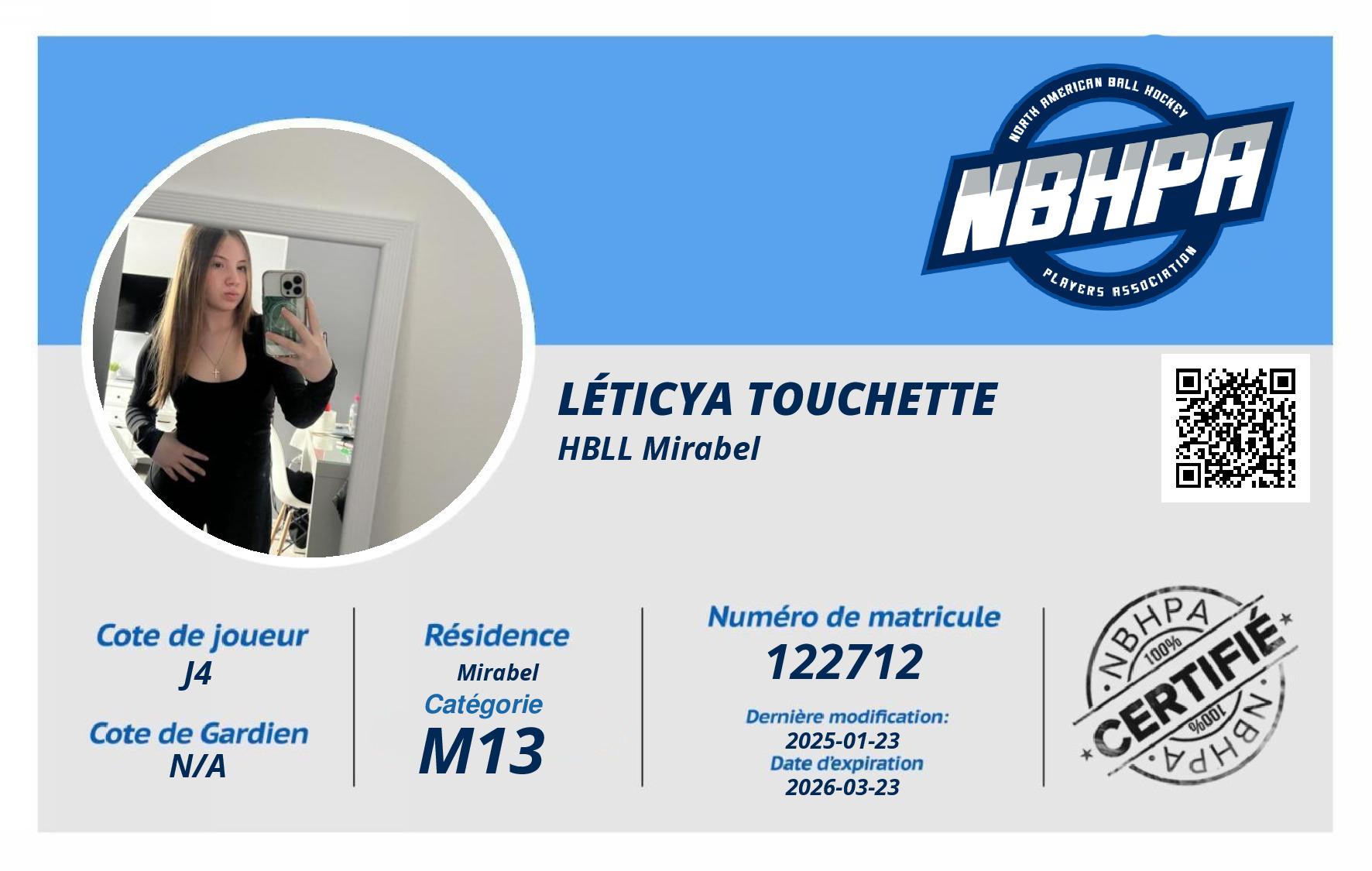 Léticya Touchette