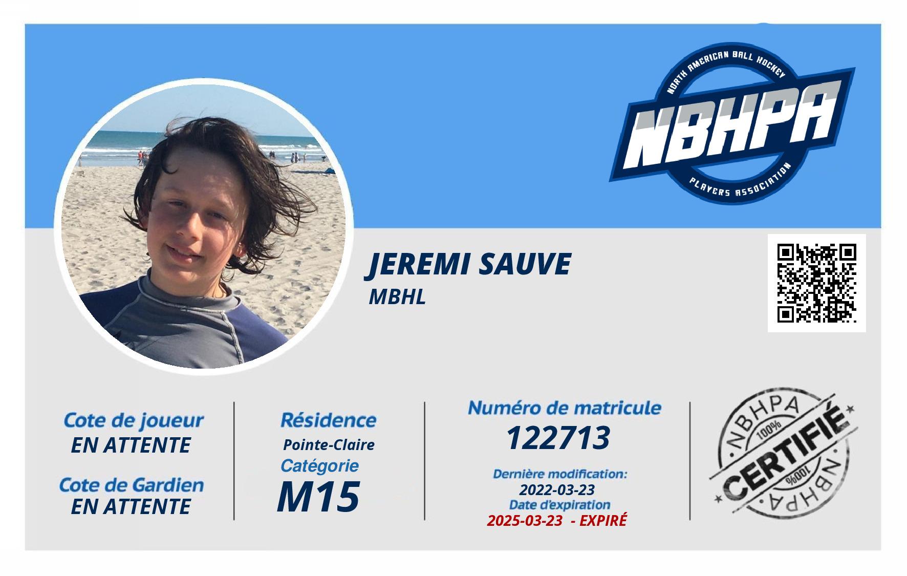 Jeremi Sauve