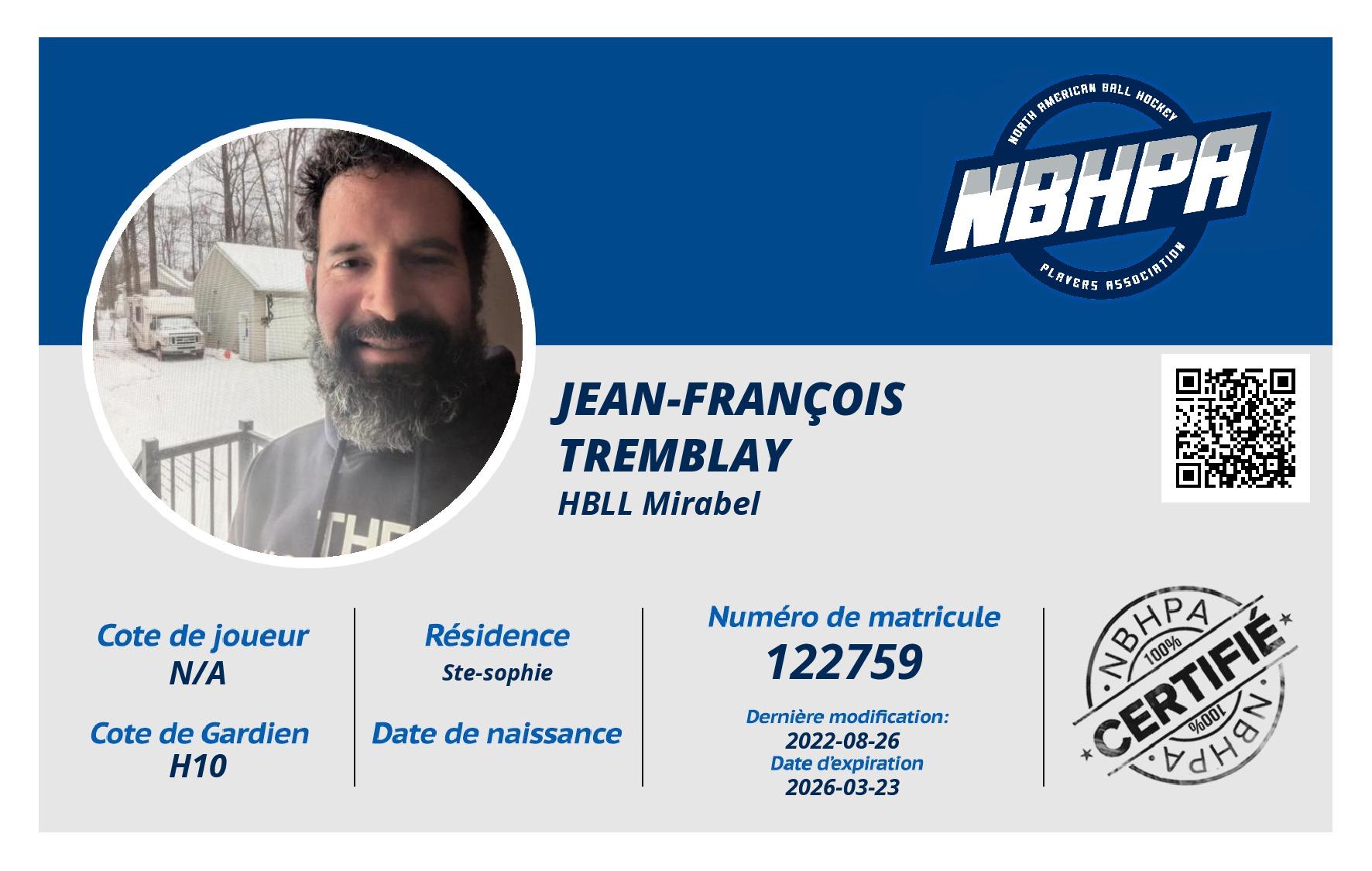 Jean-François Tremblay