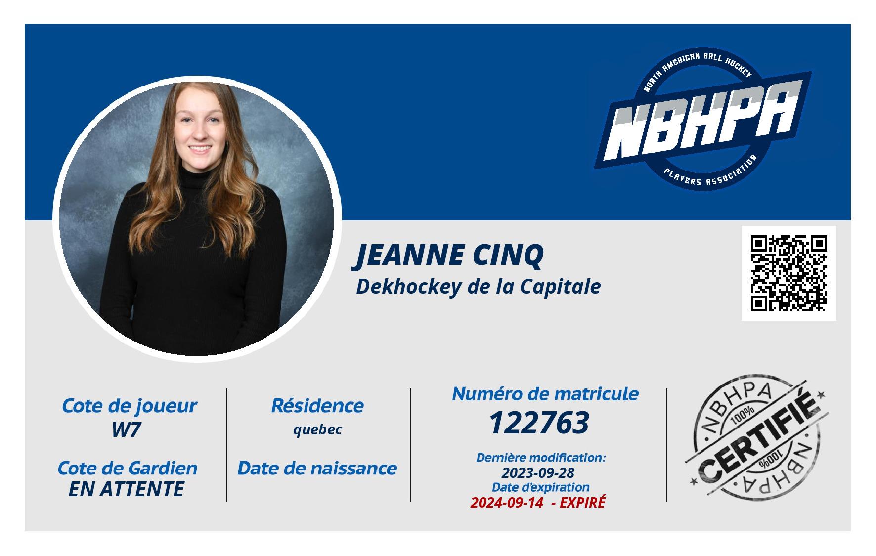 Jeanne Cinq