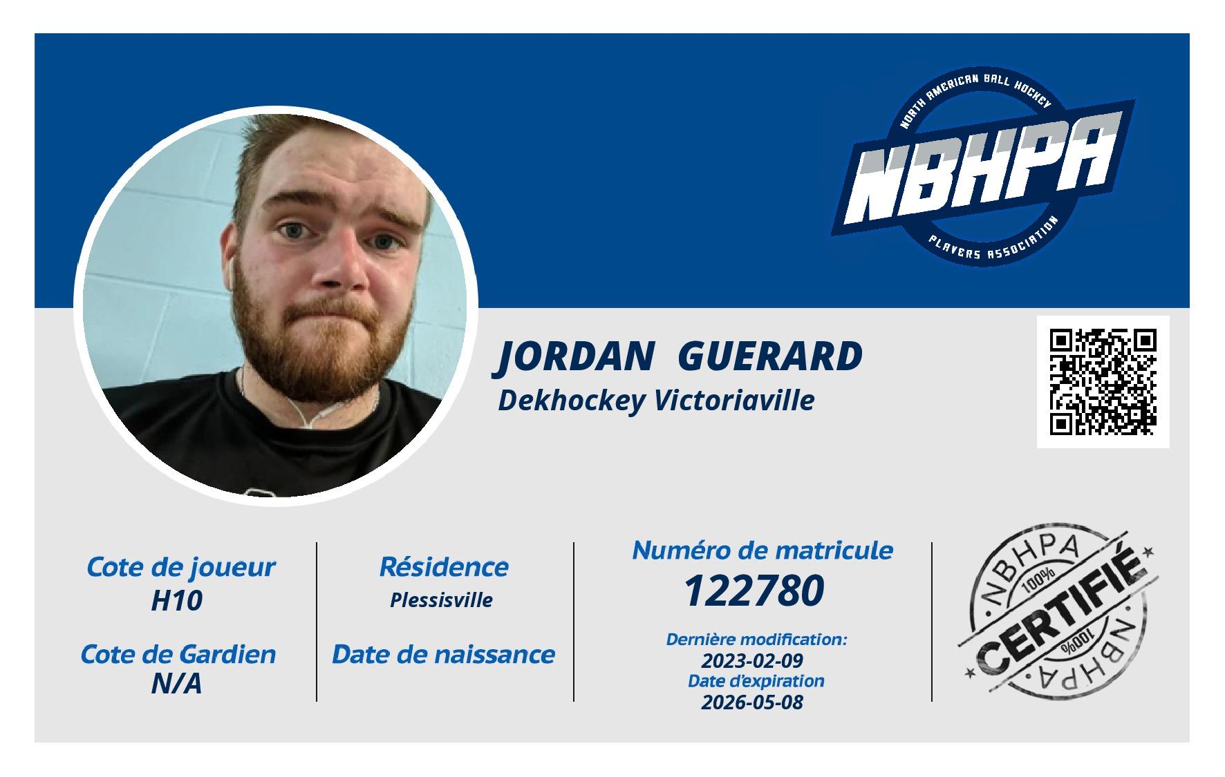 Jordan  Guerard 