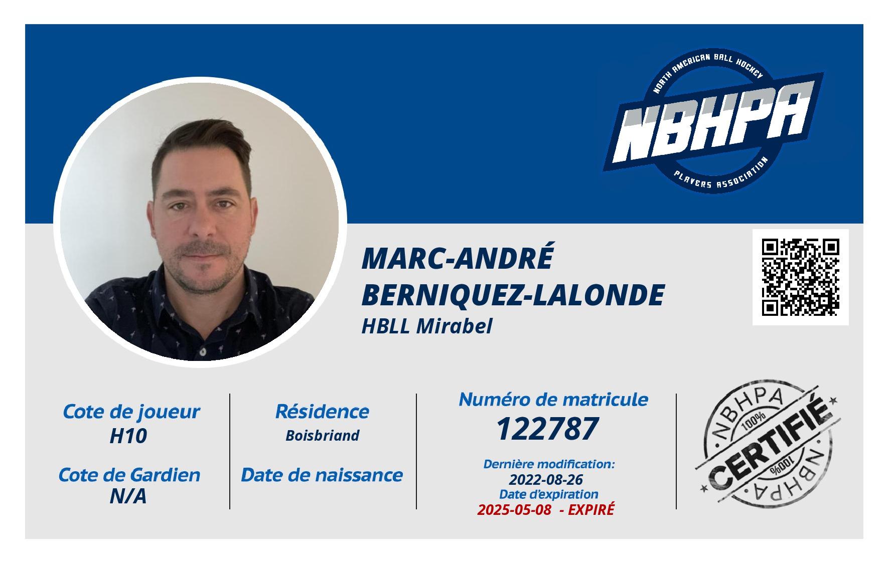 Marc-André Berniquez-Lalonde