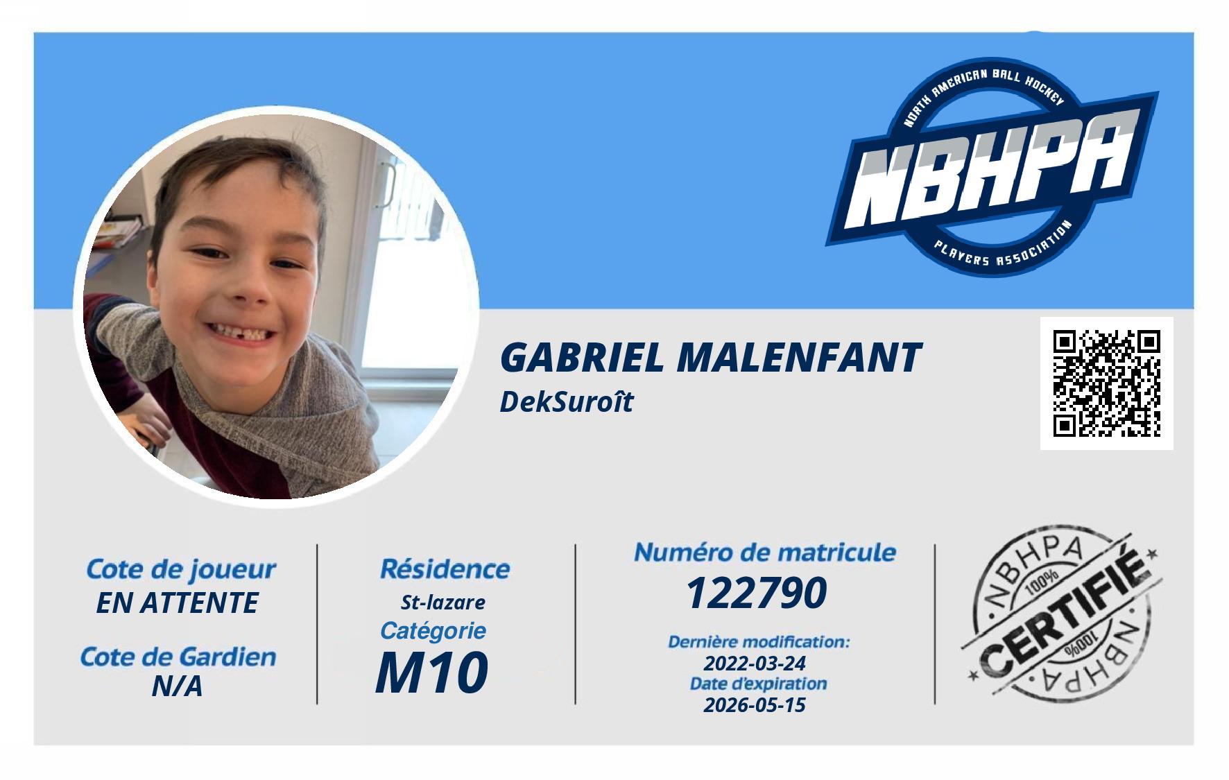 Gabriel Malenfant
