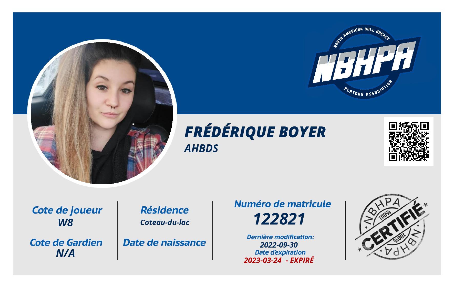 Frédérique Boyer