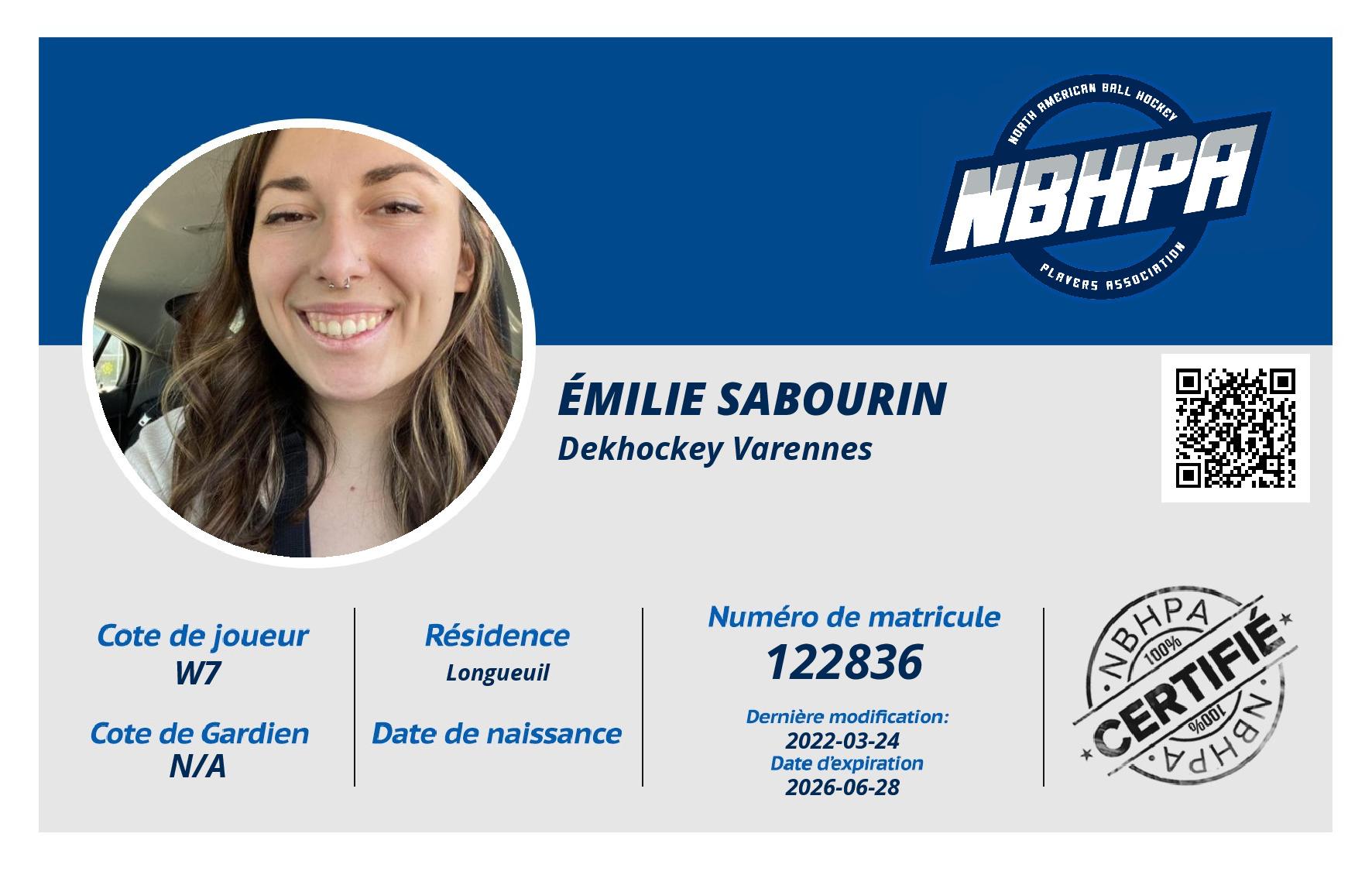 Émilie Sabourin 