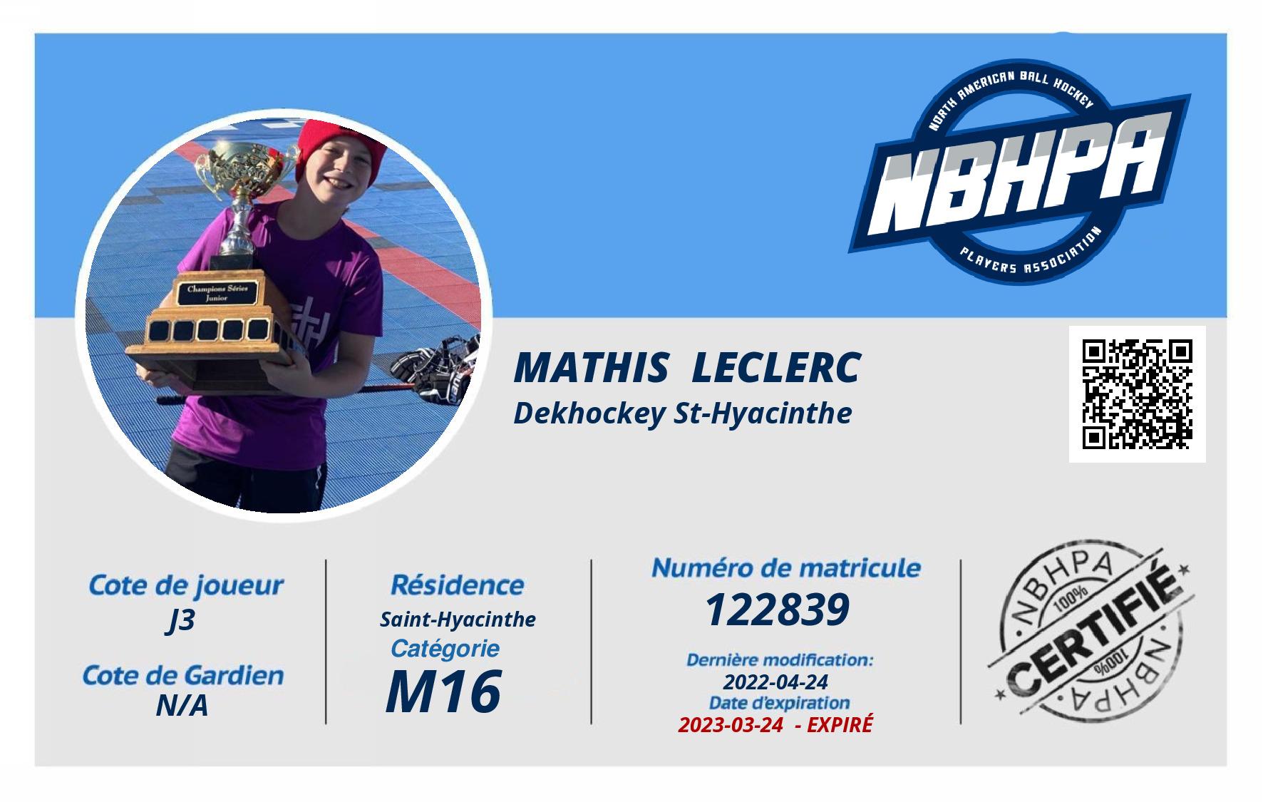 Mathis  Leclerc