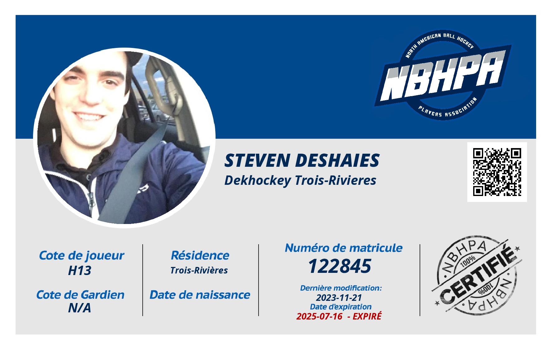 Steven Deshaies