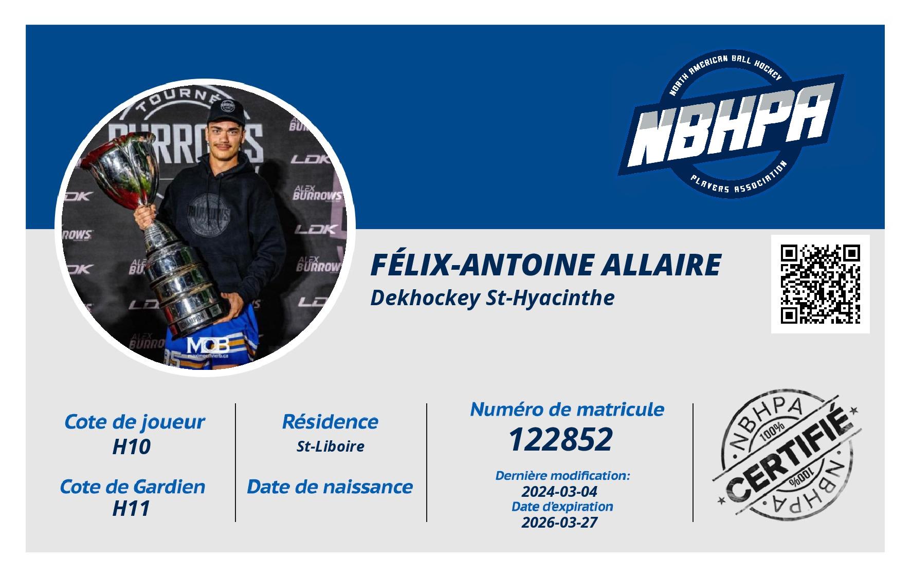 Félix-Antoine Allaire