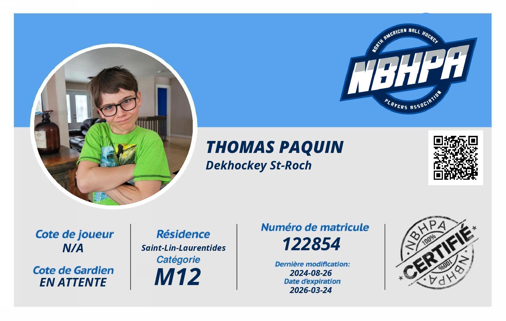 Thomas Paquin
