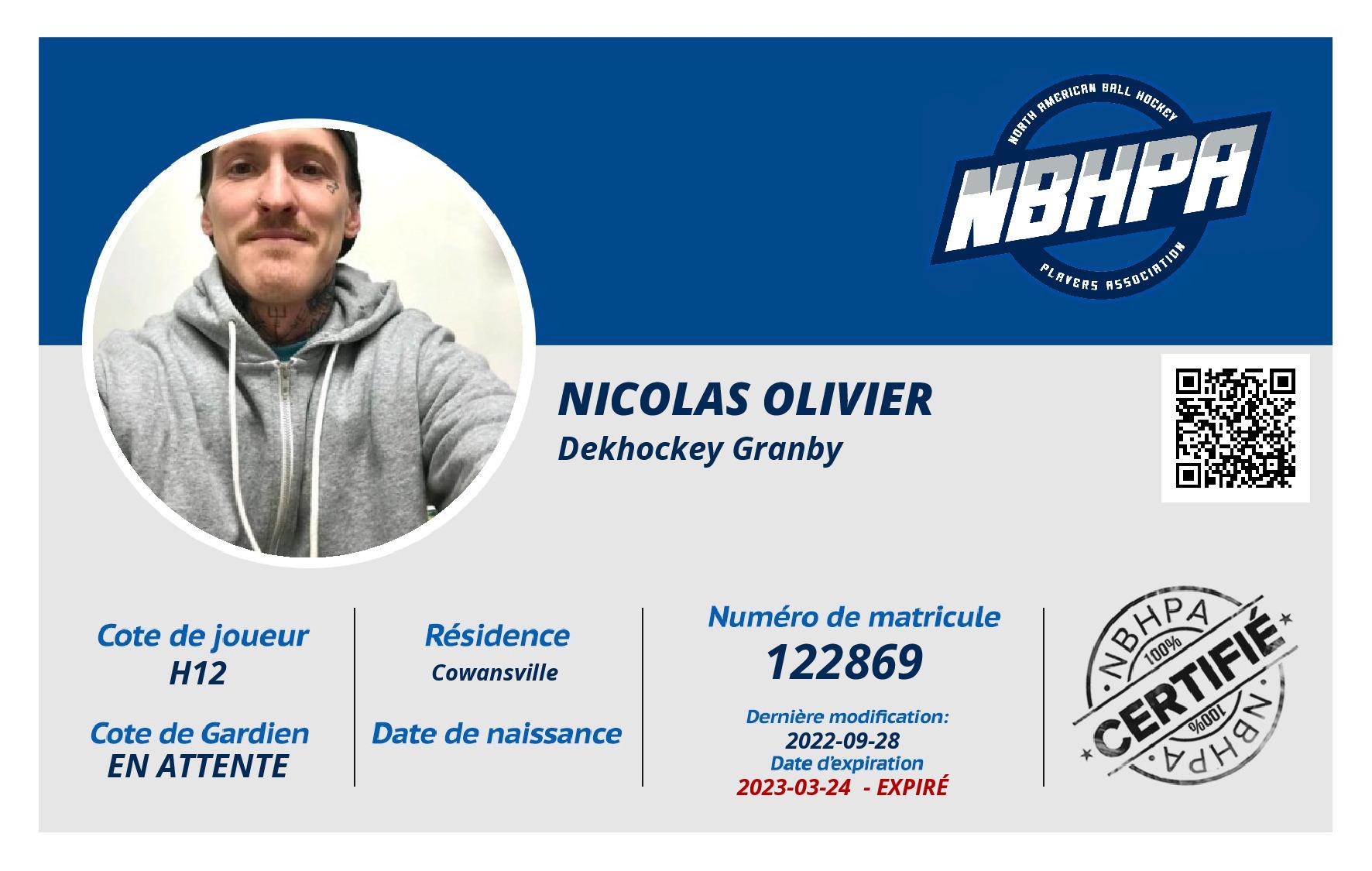Nicolas Olivier