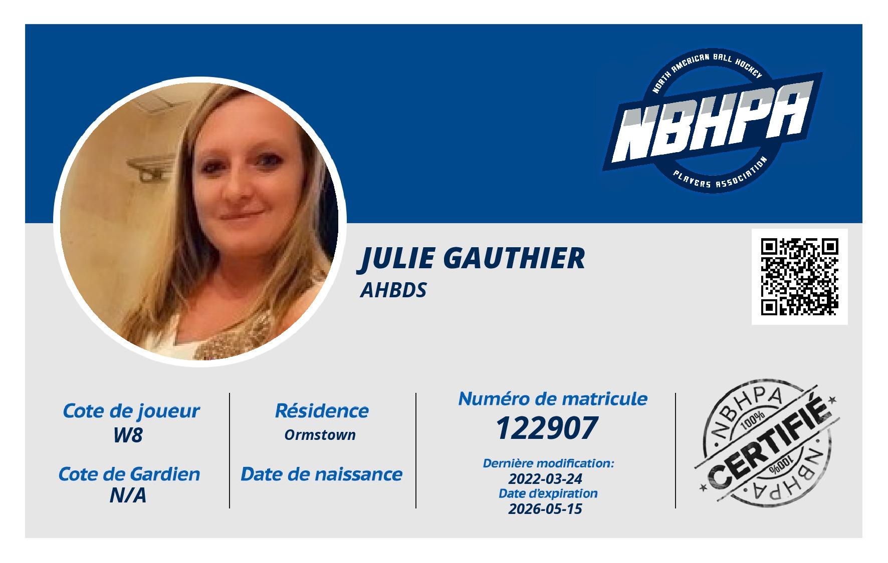 Julie Gauthier