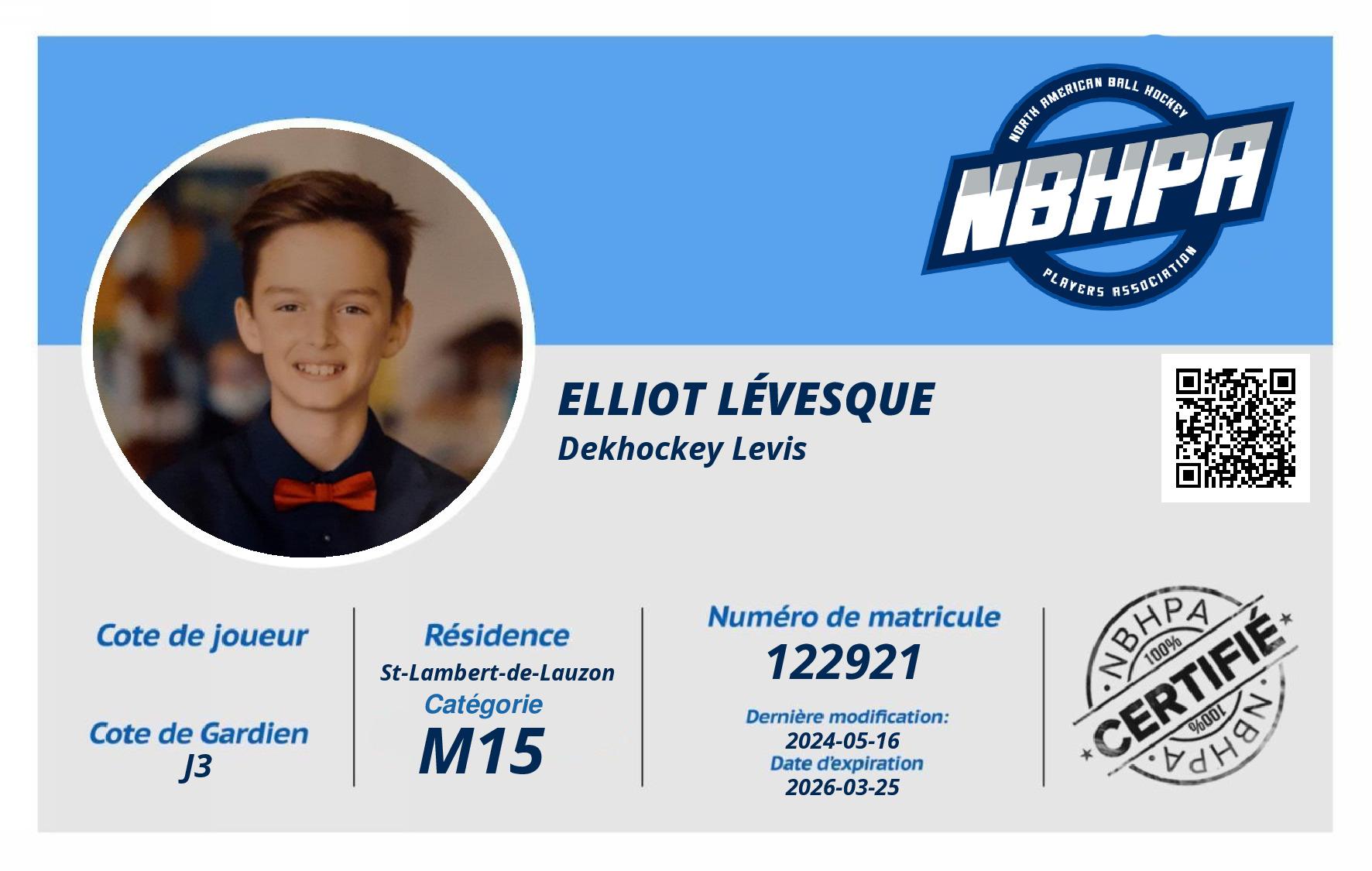 Elliot Lévesque
