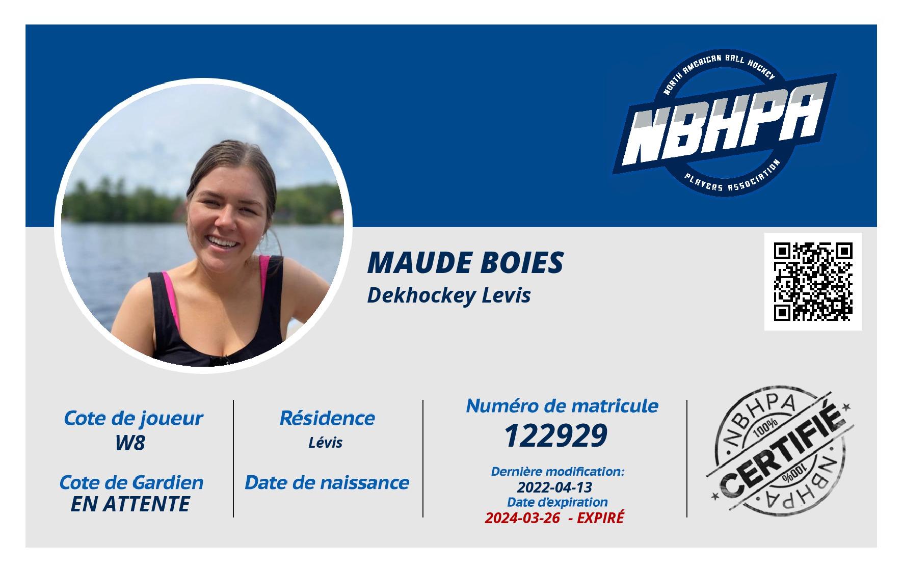 Maude Boies