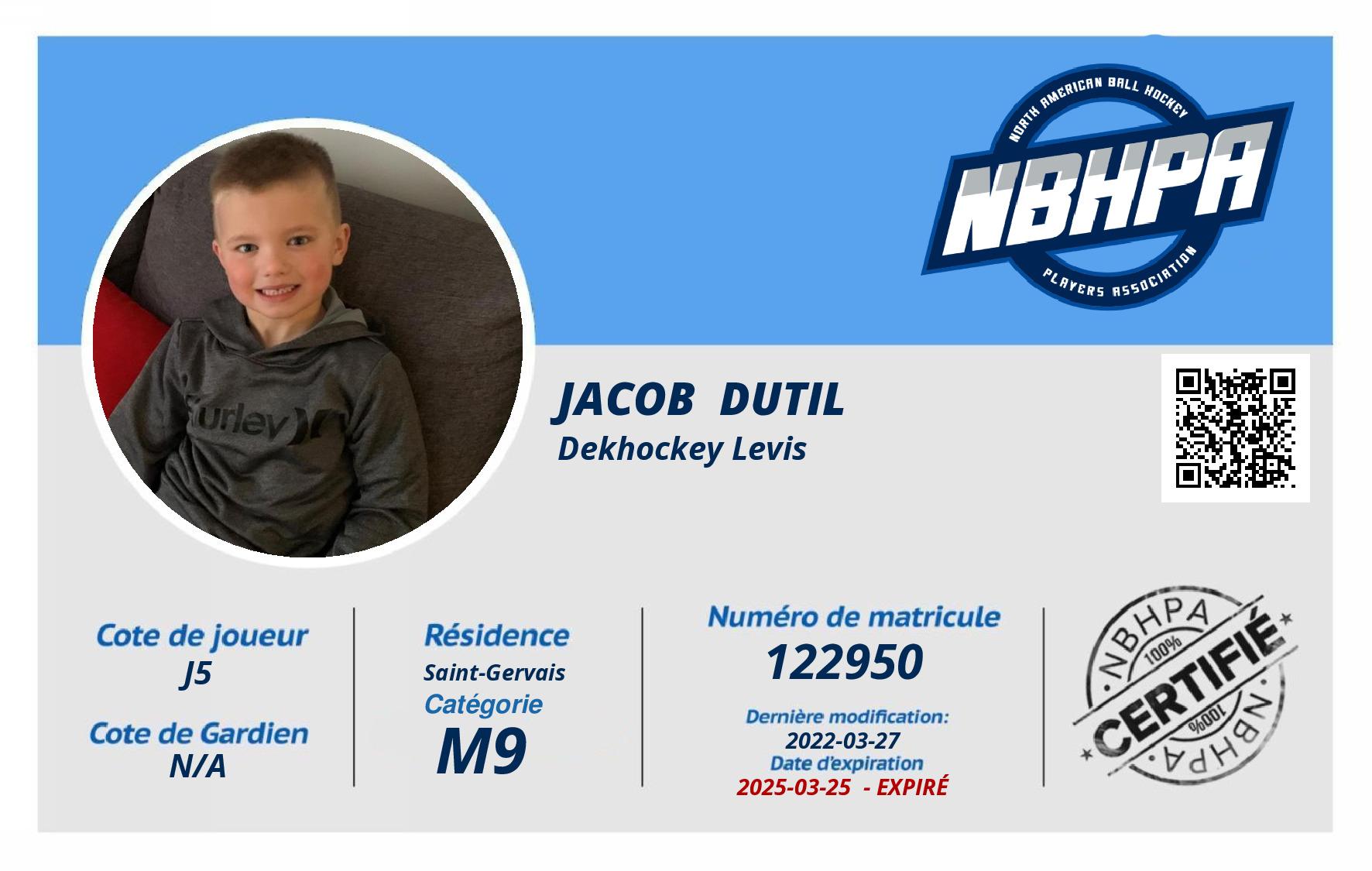 Jacob  Dutil
