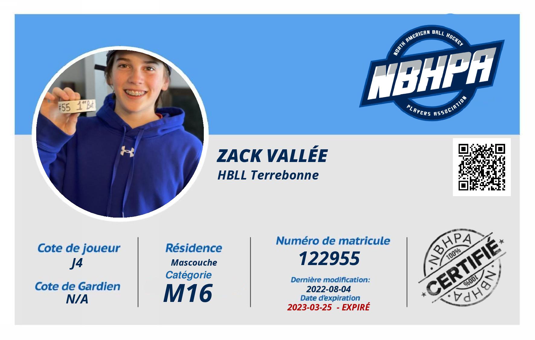 Zack Vallée 