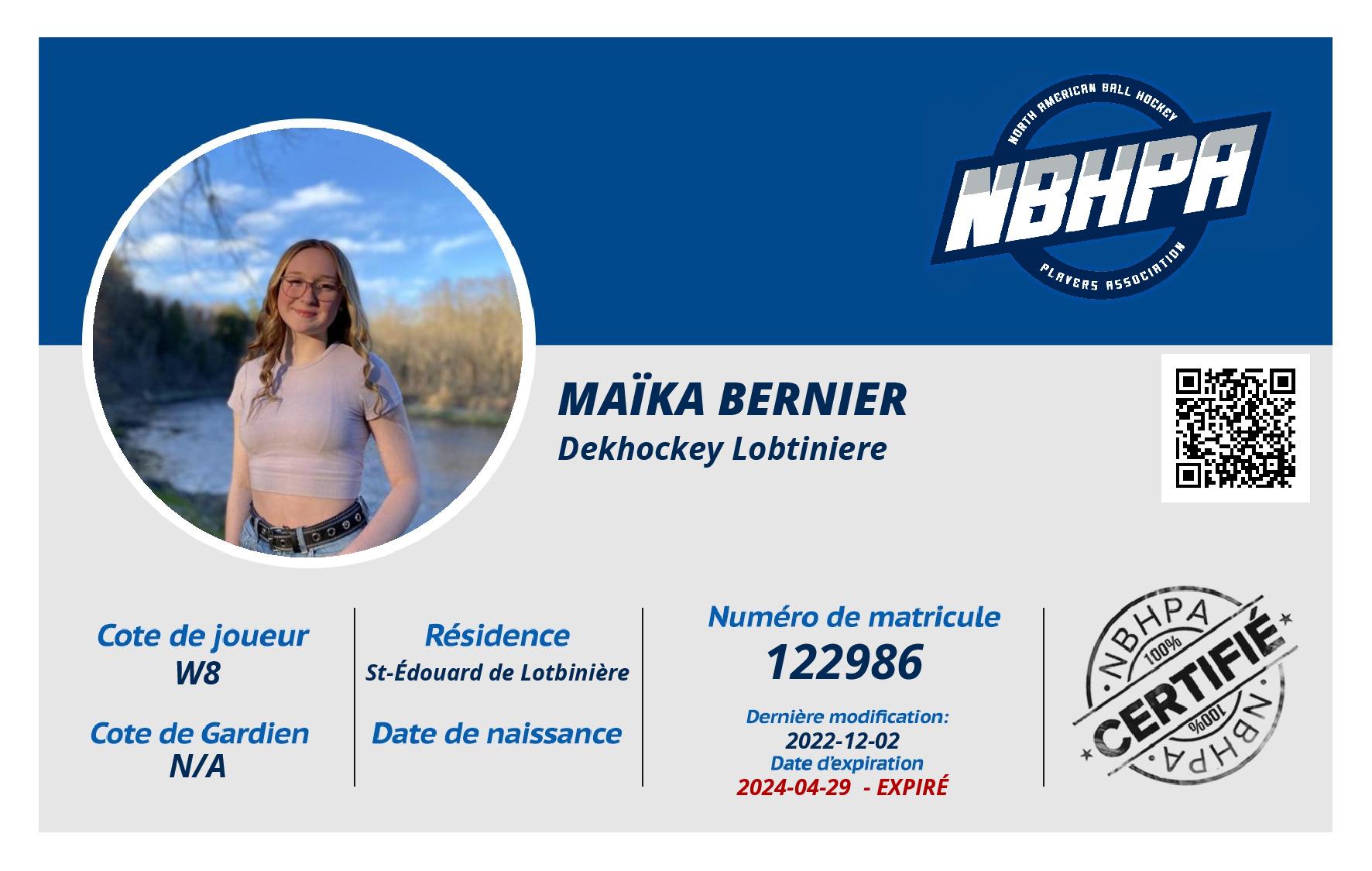 Maïka Bernier