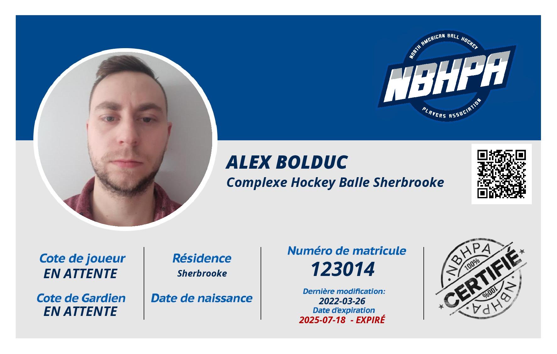 Alex Bolduc