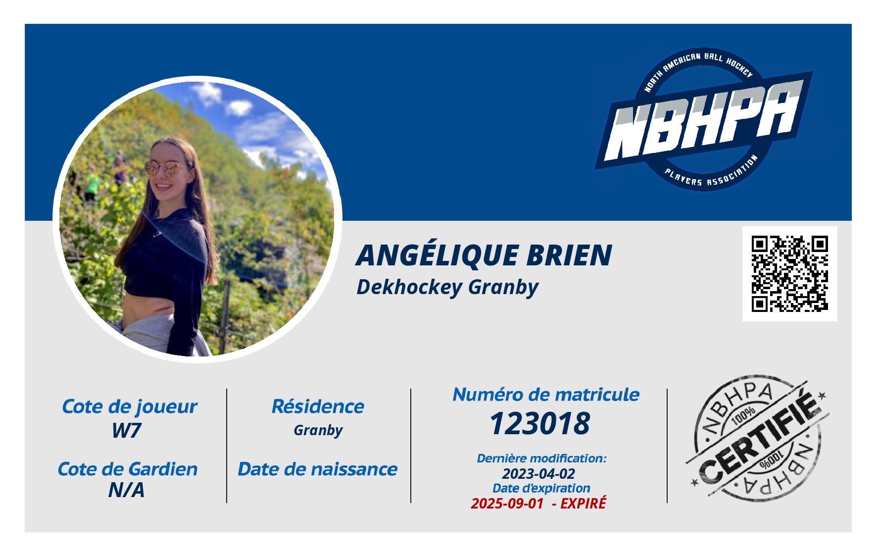 Angélique Brien