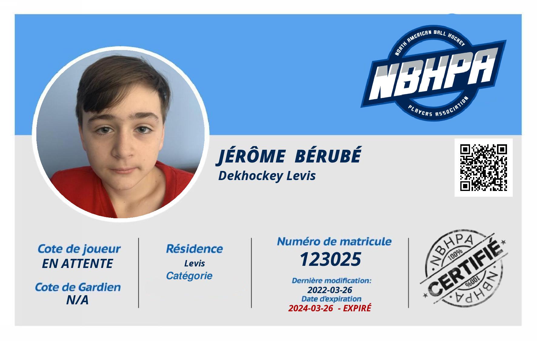 Jérôme  Bérubé 